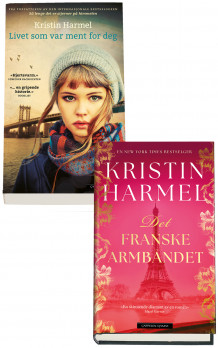 Det franske armbåndet + Livet som var ment for deg av Kristin Harmel (Pakke)