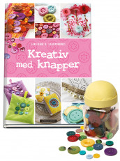 Kreativ med knapper og Boks med knapper i mange farger av Helene S Lundberg (Pakke)