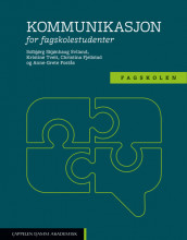 Kommunikasjon for fagskolestudenter av Christina Fjellstad, Anne-Grete Fostås, Solbjørg Skjønhaug Sviland og Kristine Tveit (Heftet)