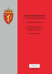 Folketrygdloven (lov om folketrygd) (Heftet)