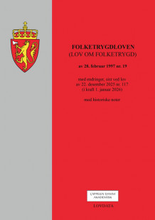 Folketrygdloven (lov om folketrygd) (Heftet)