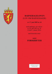 Barnehageloven (lov om barnehager) m/forskrifter (Heftet)