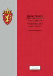 Straffeloven (lov om straff) (Heftet)