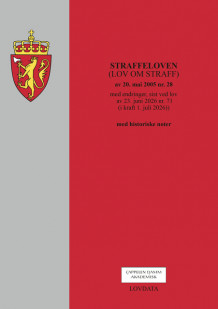 Straffeloven (lov om straff) (Heftet)